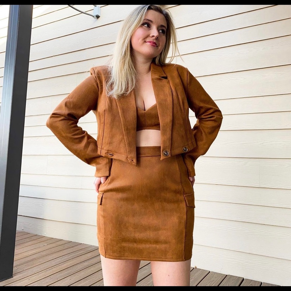 Brown 3 Piece Set